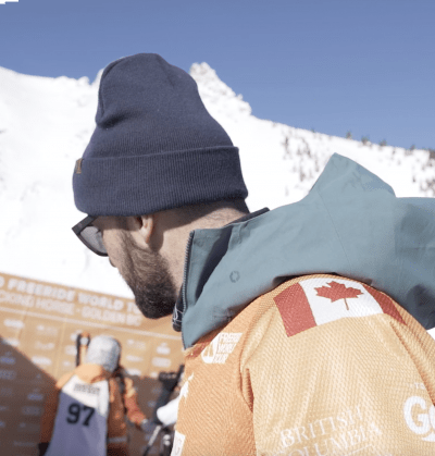 Backstage video - Wadeck Gorak FWT Golden Canada